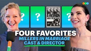 Four Favorites with the cast and director of Millers in Marriage