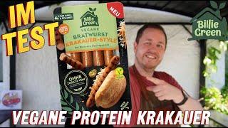 Billie Green: Vegane Bratwurst Krakauer-Style im Test