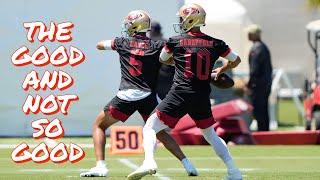 The Good and Not So Good from Week 1 of 49ers OTAs