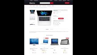 Electronics Store Free Theme Opencart