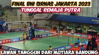 Final BNI Sirnas Jakarta 2023 | Arga Nugraha Sigfar (Mutiara) Vs I Made Sutha Adi Wiguna (IGBA)