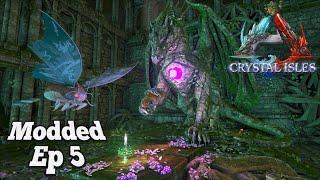 We Found Our First Artifact!! | Artifact Of The Pack | Ark: Crystal Isles | Modded Series Episode 5