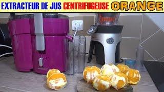 extracteur de jus centrifugeuse lidl silvercrest moulinex test orange  comparatif avis