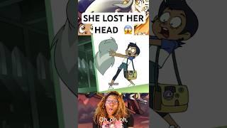 EDA GETS DECAPITATED || The Owl House Reaction #shorts #eda