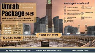 Umrah Packages From UK £899