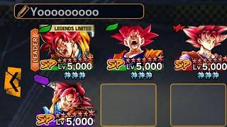 Full Super Saiyan God Goku Team!!!