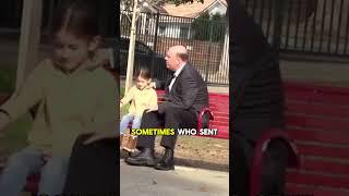 Creepy man caught trying to snatch a little girl! #socialexperiment #viralvideo