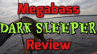 Megabass DARK SLEEPER bait review & deep dive!! (did it kill the tube??)