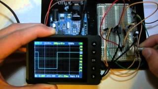 On A BreadBoard: 555 Frequency Generator