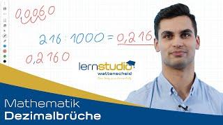 Dezimalbrüche - Mathematik Nachhilfe