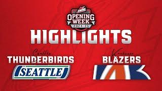 Seattle Thunderbirds at Kamloops Blazers 9/27 | WHL Highlights 2024-25