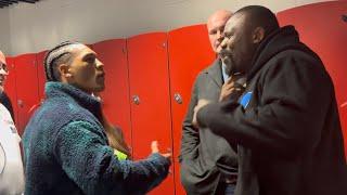 “YOU BEEN TALKING SH** ABOUT ME” Derek Chisora & Conor Benn CLASH BACKSTAGE | AZIM DAVIES