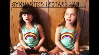 Annie & Allie Do A New Gymnastics Leotard Haul