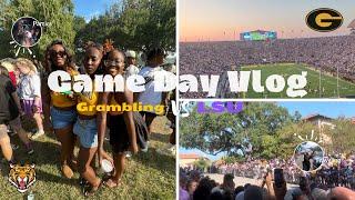 FIRST game day of the year! GRAMBLING VS LSU VLOG | Olivia Lashay