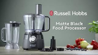 Russell Hobbs Desire Matte Black Food Processor