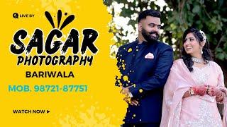 WEDDING DAY || SANDEEP KAUR WEDS RAMAN NAGI || Sagar Arts Gallery || Mandi Bari Wala (98721-87751)