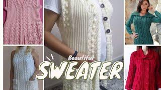 New Sweater Cardigan designs for girls and women | #sweaterdesign #sweater #cardigan