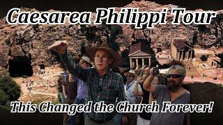 Caesarea Philippi, Peter's Confession of Christ! Church Stands Against Gates of Hell! Matt. 16:18