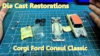 Ford Consul Classic 1961-65..Corgi Die-Cast Restoration.