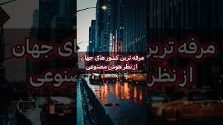 مرفه: بهترین کشور های جهان از نظر رفاه اجتماعی۲۰۲۴  #top10 #2024 #top #جهان