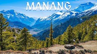 Manang in Nepal | Journey through the Majestic Himalayas on a Motorcycle | Travel Video