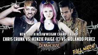 Kenzie Paige vs Rolando vs Chris Crunk (New South Pro Wrestling) | FULL MATCH