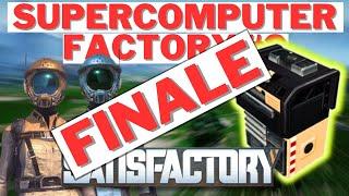 We finally completed the Supercomputer factory! [Satisfactory]