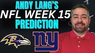 Baltimore Ravens vs New York Giants Predictions and Picks | 2024 NFL Week 15 Bets