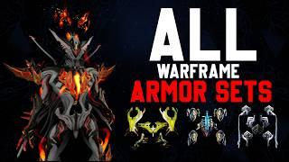 All Farmable Warframe ARMOR SETS 2024 - What they look like & How to get them - Update 36