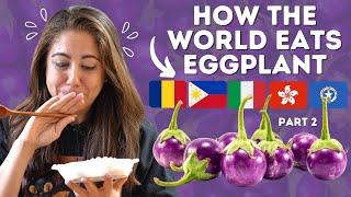 I Didn't Know People Ate Eggplant Like This!