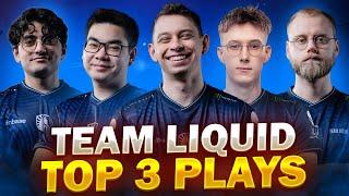 All Team Liquid Players with their TOP-3 Plays in 2024