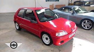 1994 PEUGEOT 106 RALLYE | MATHEWSONS CLASSIC CARS | AUCTION: 16, 17 & 18 OCTOBER 2024