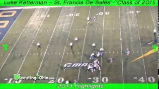 OH 2015 Luke Ketterman  St  Francis De Sales  Jr Yr  TE83