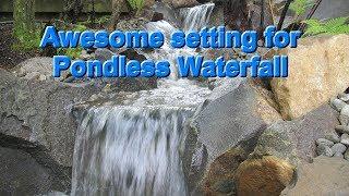 Awesome setting for Pondless Waterfall