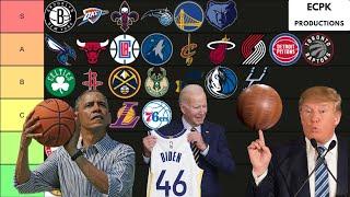 US Presidents Rank NBA Teams (Tier List)