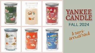 FALL 2024  from YANKEE CANDLE  haul and first impressions, with a couple SAS purchases