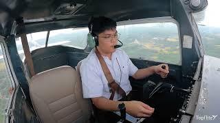 First Solo Flight - Cessna 152 - Topflite Academy - Jairus Lovino - Philippines