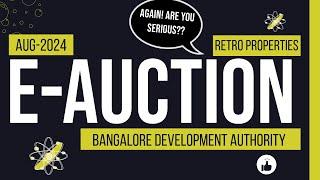 BDA eAuction August 2024: Everything You Need to Know!