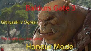 Baldurs Gate 3 Honour Mode Githyanki Patrol At Level 3 Act 1 ( Gith Vs Lump )