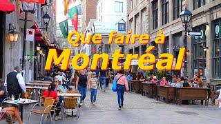 Top 10 Places to Visit in Montreal Canada - Travel Video - 4K