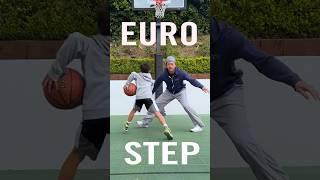 HOW TO EURO STEP (vs. my DAD!)