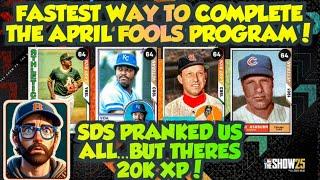 *NEW* FASTEST WAY TO COMPLETE THE COMMON COURTESY PROGRAM IN MLB THE SHOW 25! APRIL FOOLS PROGRAM!