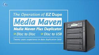 EZ Dupe Media Maven/ Media Maven Plus Duplicator with Disc Source