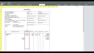 Tally Add On : Print Item wise Buyer`s Order No. in Sales Invoice in Tally Prime Software