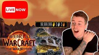 [LIVE] WoW War Within Goldfarming! Let's Make MILLIONS!