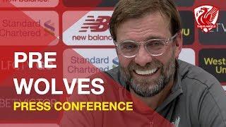 Jurgen Klopp Press Conference | Wolves vs. Liverpool