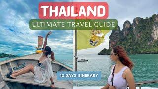 Thailand in ₹65,000!! Visit Bangkok, Krabi, Phi Phi & Phuket in 10 Days | 2024 Ultimate Travel Guide