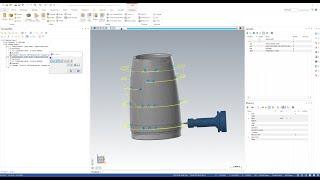 2024-09-18 - Mastercam - Surfaces, Flowline toolpath and Multiaxis Unified Flowline