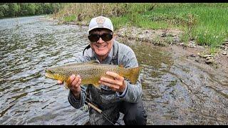 Fly Fishing the "STRETCH" on North Central PA's "PINE CREEK"