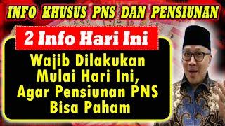 Pengumuman Taspen Penting, Wajib Dilakukan Mulai Hari Ini, Agar Pensiunan PNS Bisa Paham